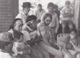 Sanctuary Members on K House porch